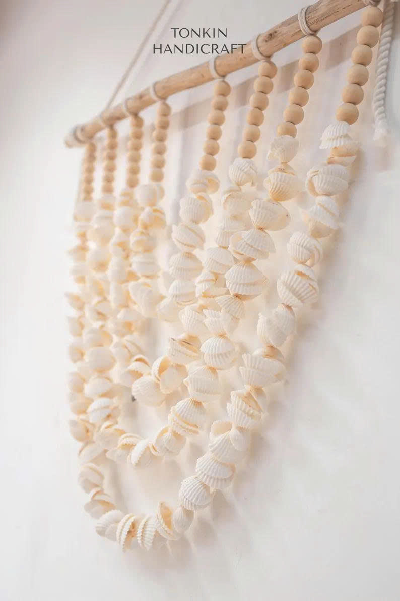 Shell Wall Hanging 8 - TONKIN HANDICRAFT