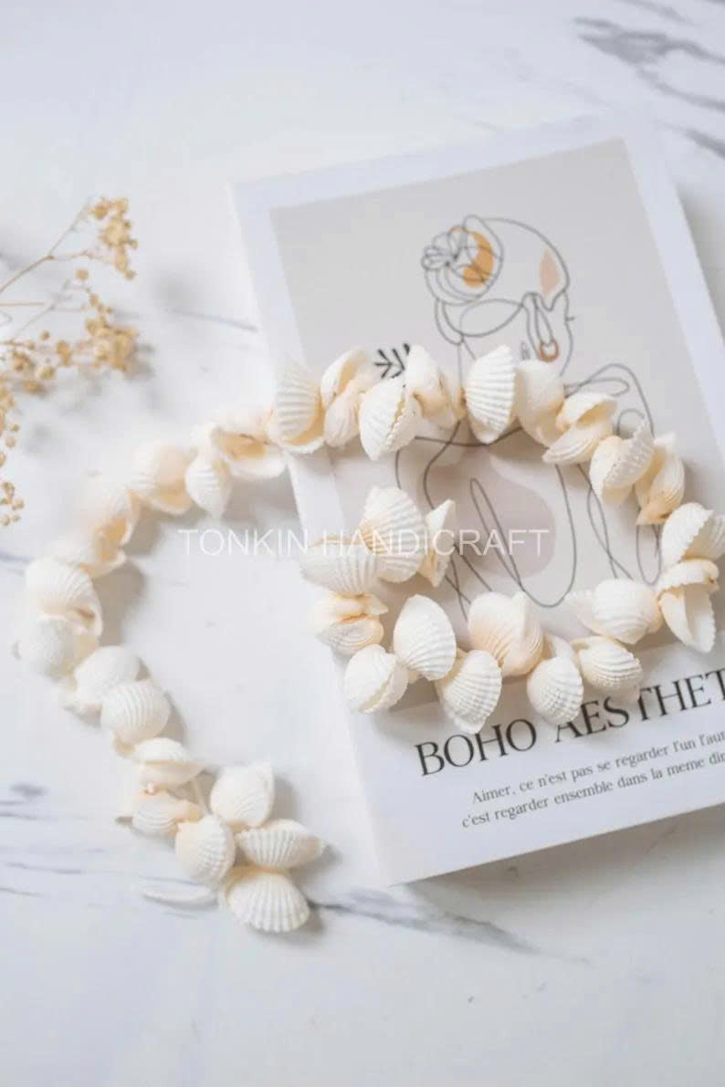 Cockle Shell Garland - TONKIN HANDICRAFT