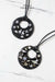 Mother of Pearl Necklace Suede Leather String 1 - TONKIN HANDICRAFT