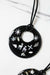 Mother of Pearl Necklace Suede Leather String 1 - TONKIN HANDICRAFT