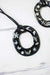 Mother of Pearl Necklace Suede Leather String 2 - TONKIN HANDICRAFT
