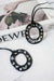 Mother of Pearl Necklace Suede Leather String 2 - TONKIN HANDICRAFT