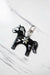 Personalized Hand-Inlaid Mother-of-Pearl Keychain - TONKIN HANDICRAFT