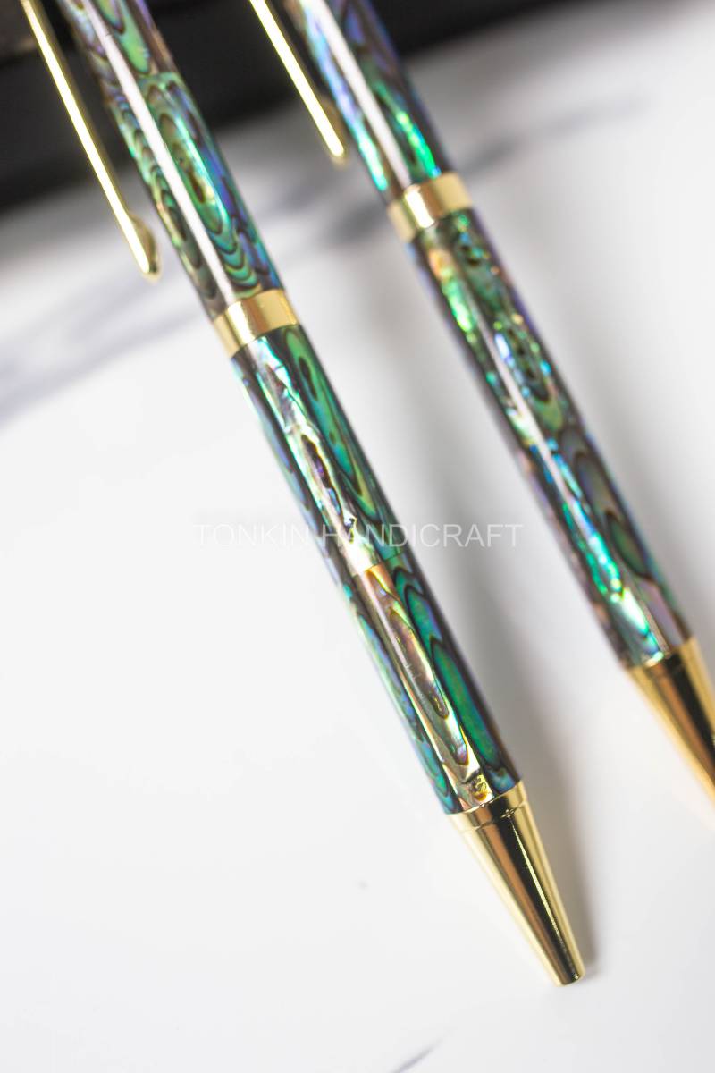 Jay Personalized Mother of Pearl Mosaic Ballpoint Pen