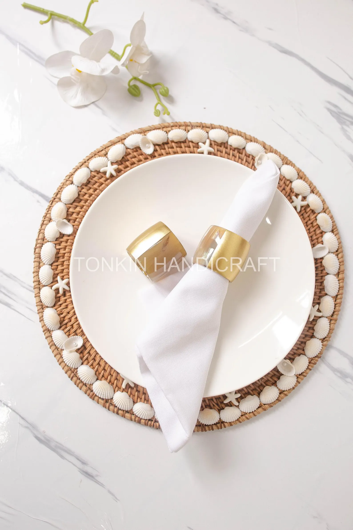 Wholesale Lacquer Horn Long Napkin Rings