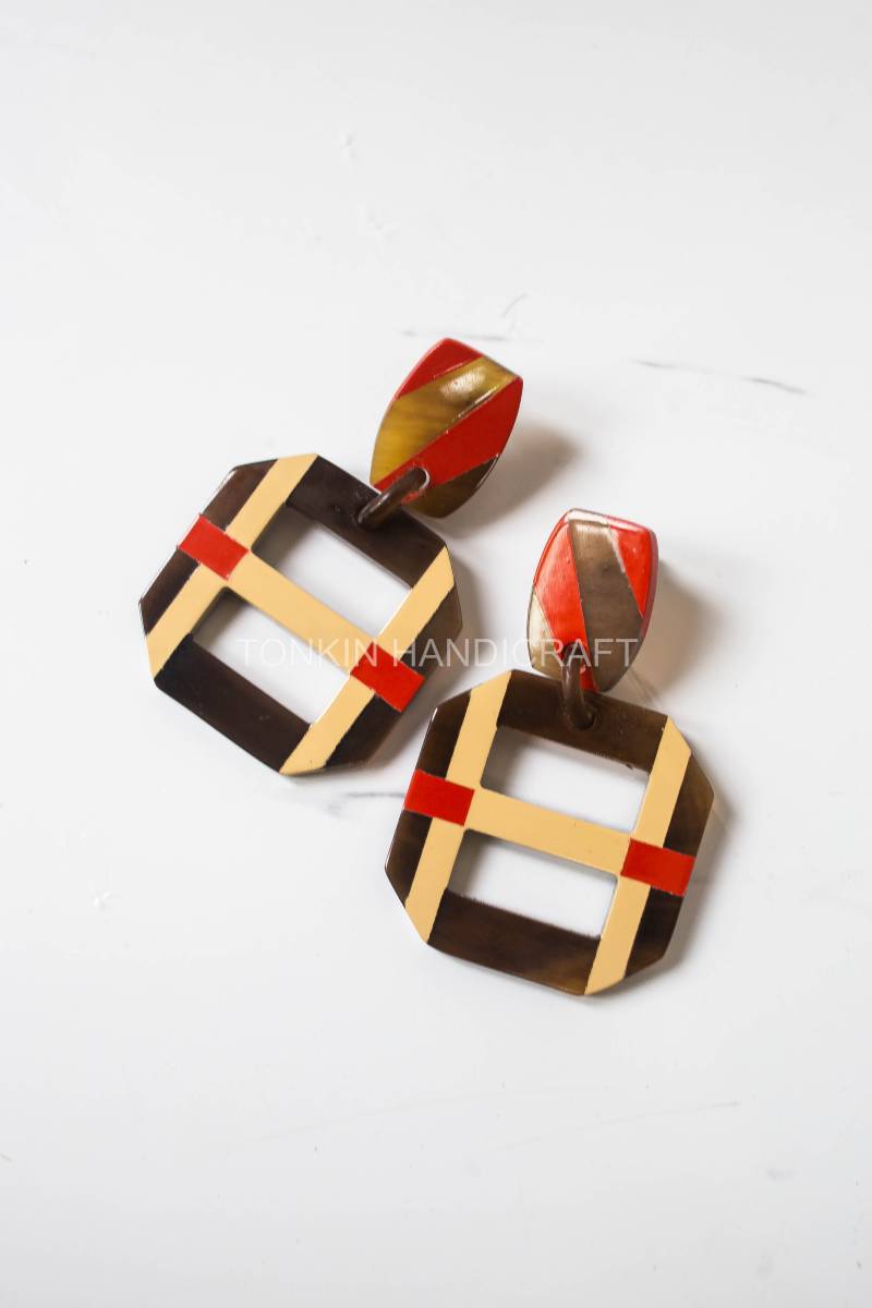 Nguyen Buffalo Horn Earrings