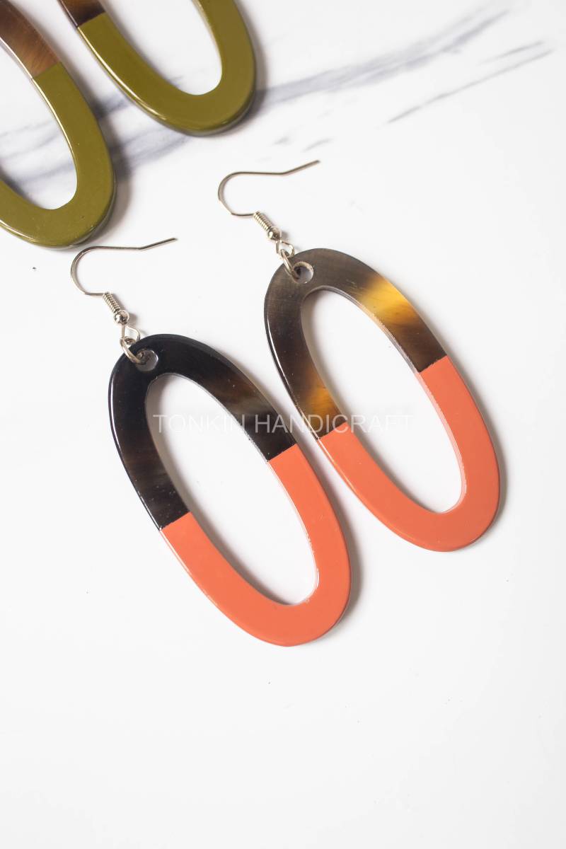 Lim Buffalo Horn Earrings