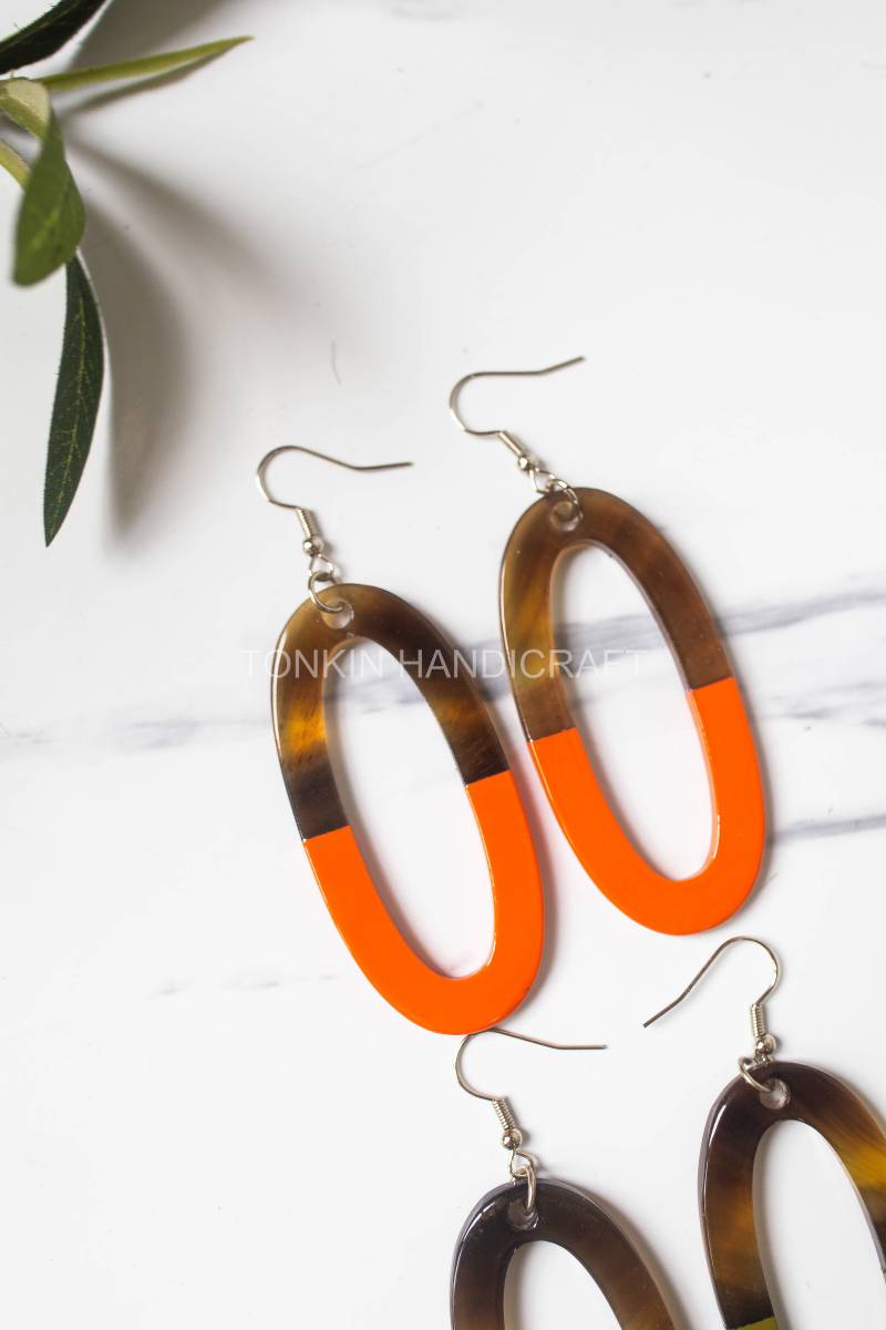 Lim Buffalo Horn Earrings