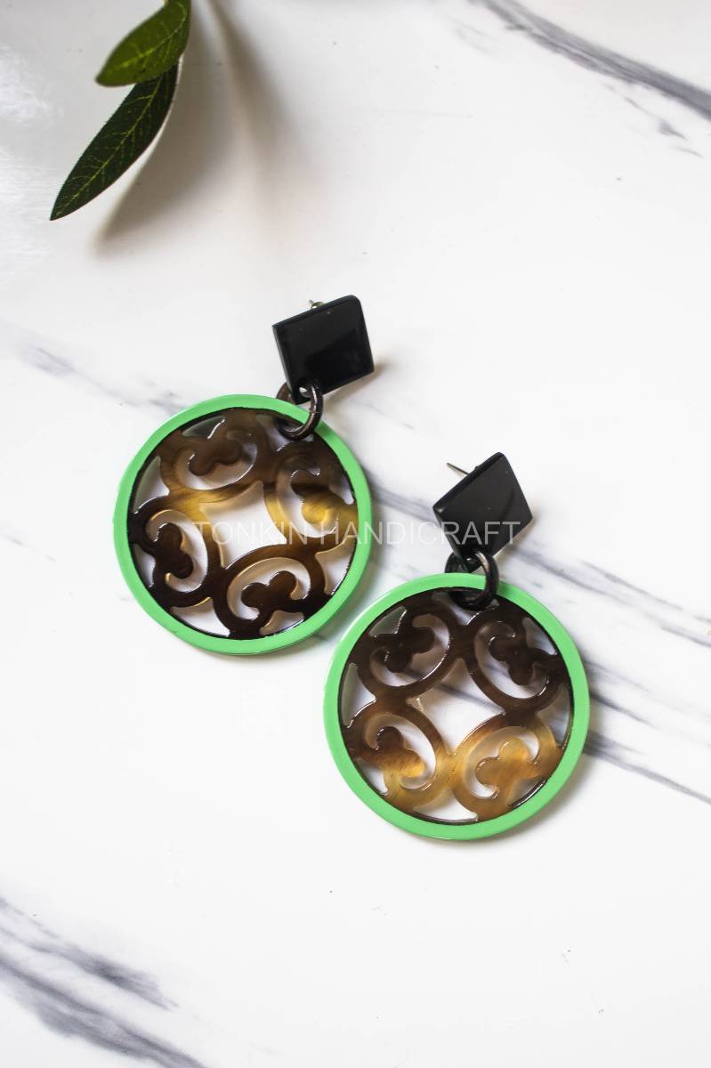 Opo Buffalo Horn Earrings