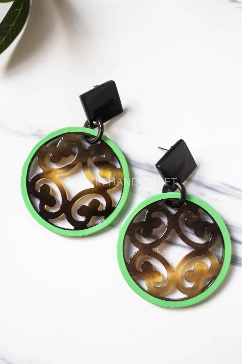 Opo Buffalo Horn Earrings