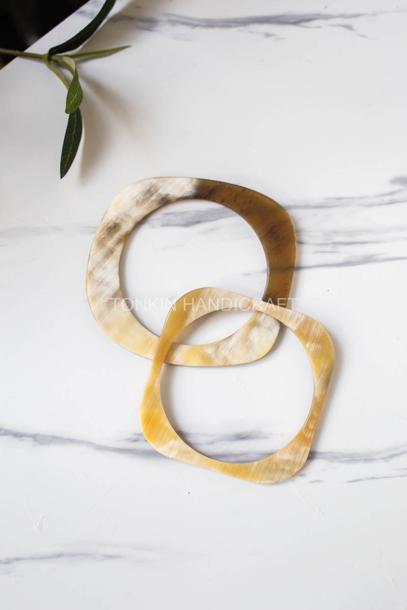 Horn Cuff Bangle Bracelet