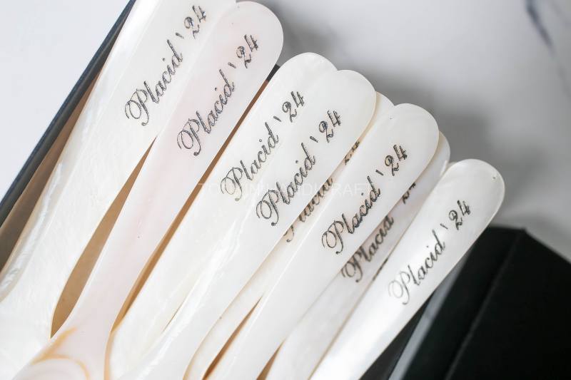 Wholesale Personalized Mother of Pearl Caviar Spoon