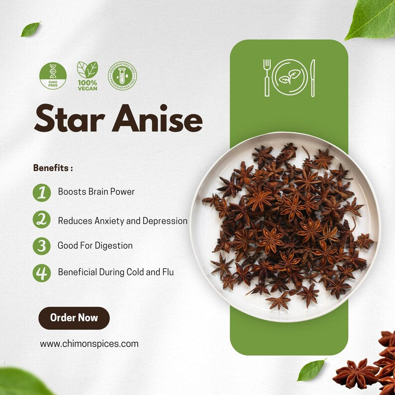 Whole Star Anise