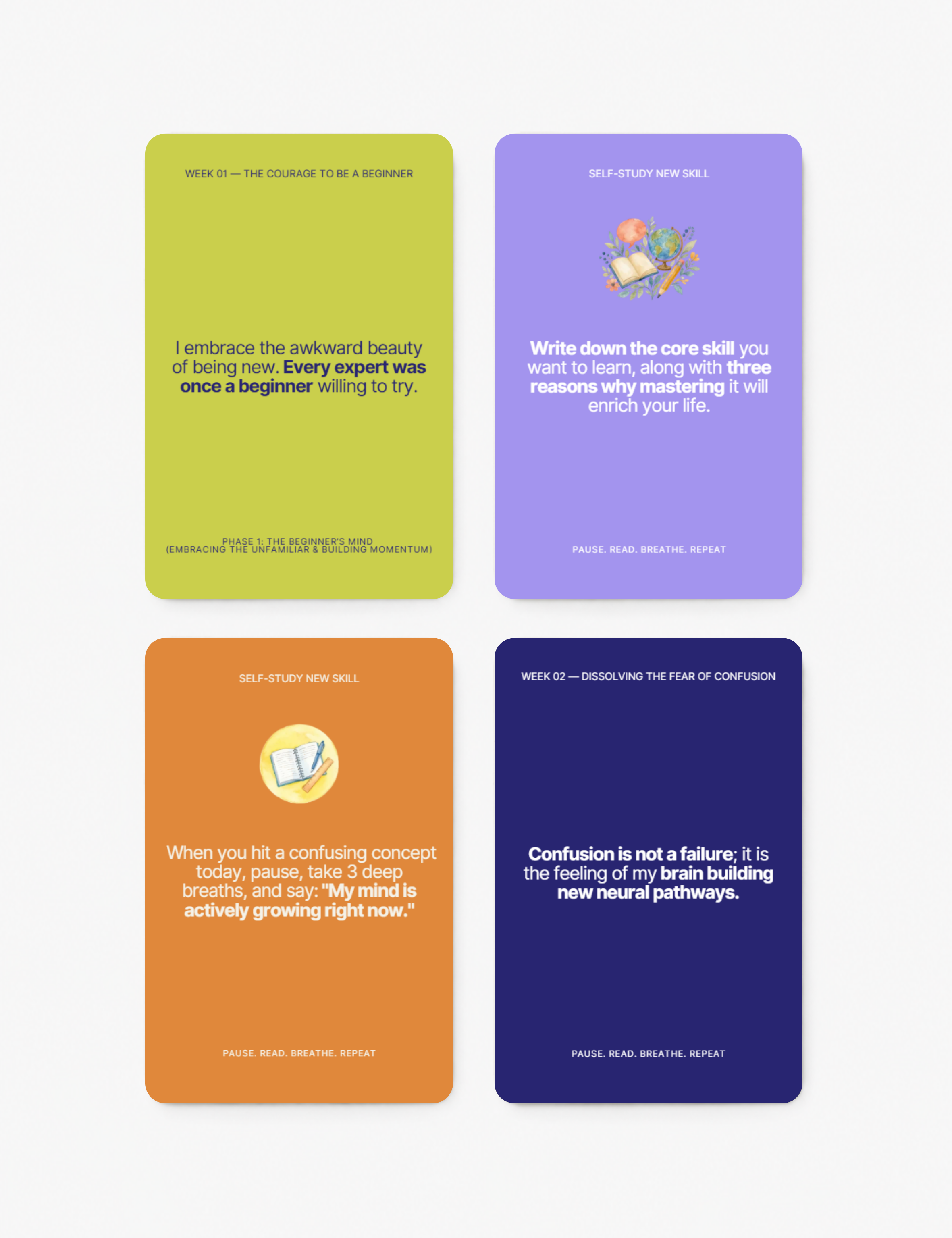 Self-Study New Skill Affirmation
