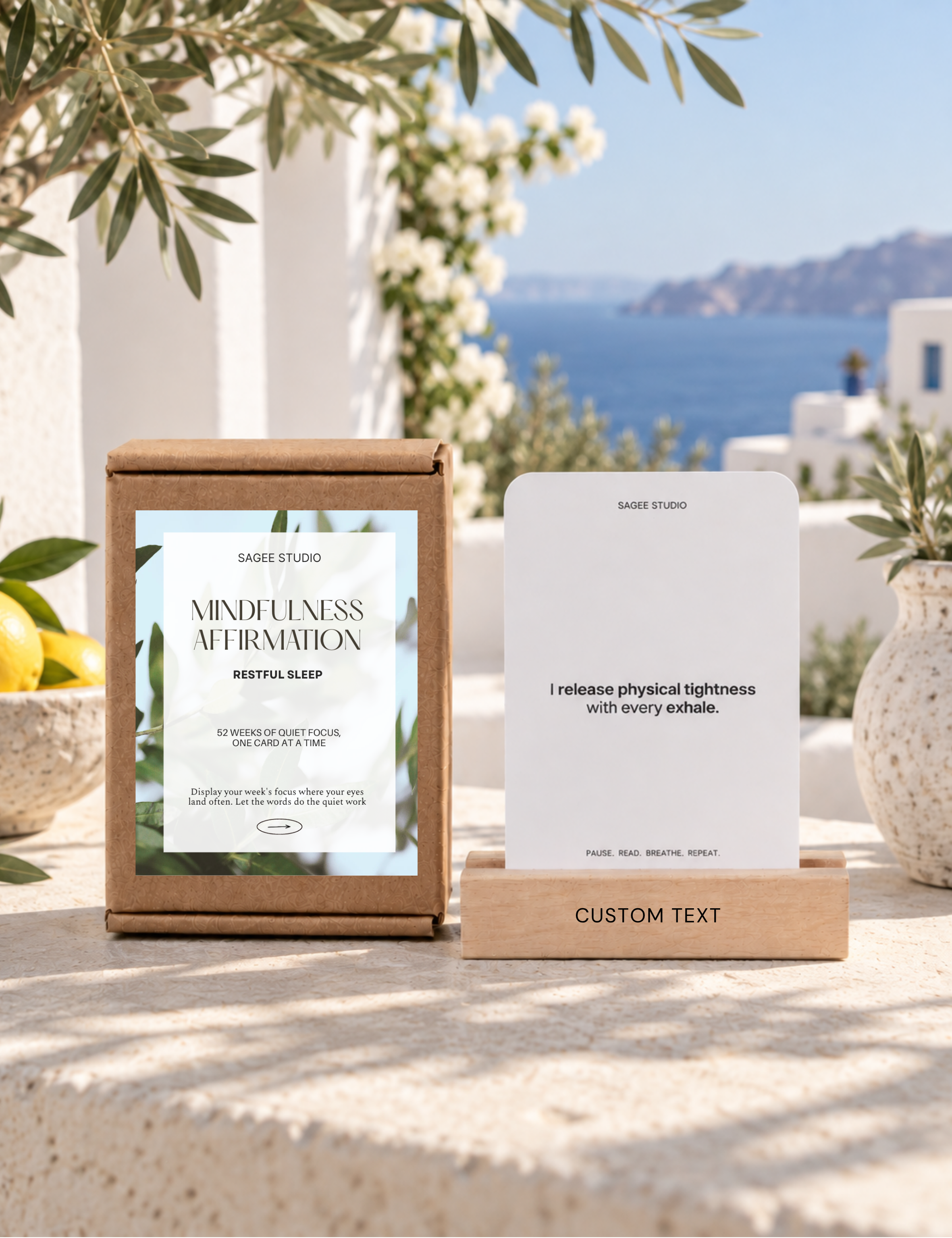 Restful Sleep Affirmation Cards
