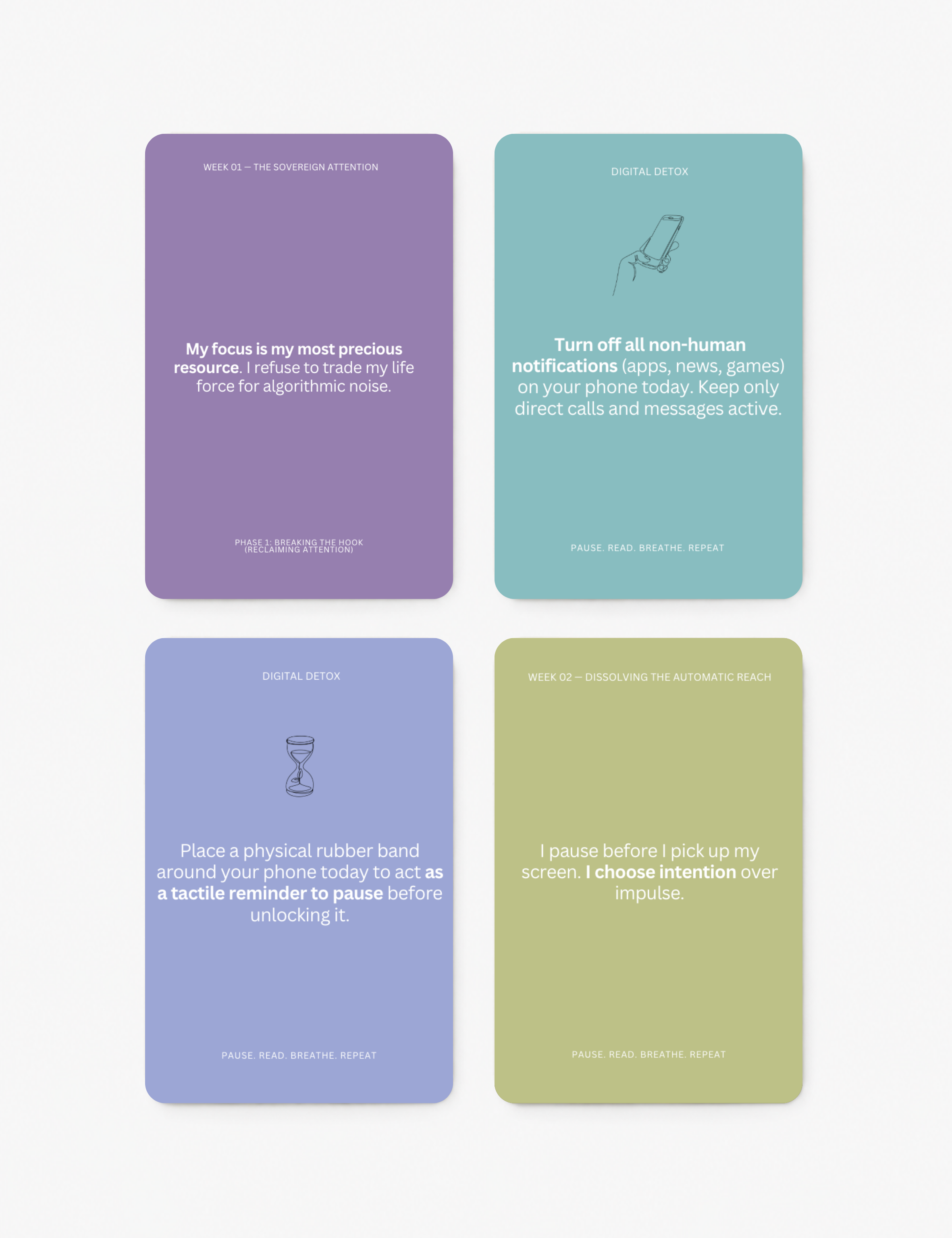 Digital Detox Affirmation