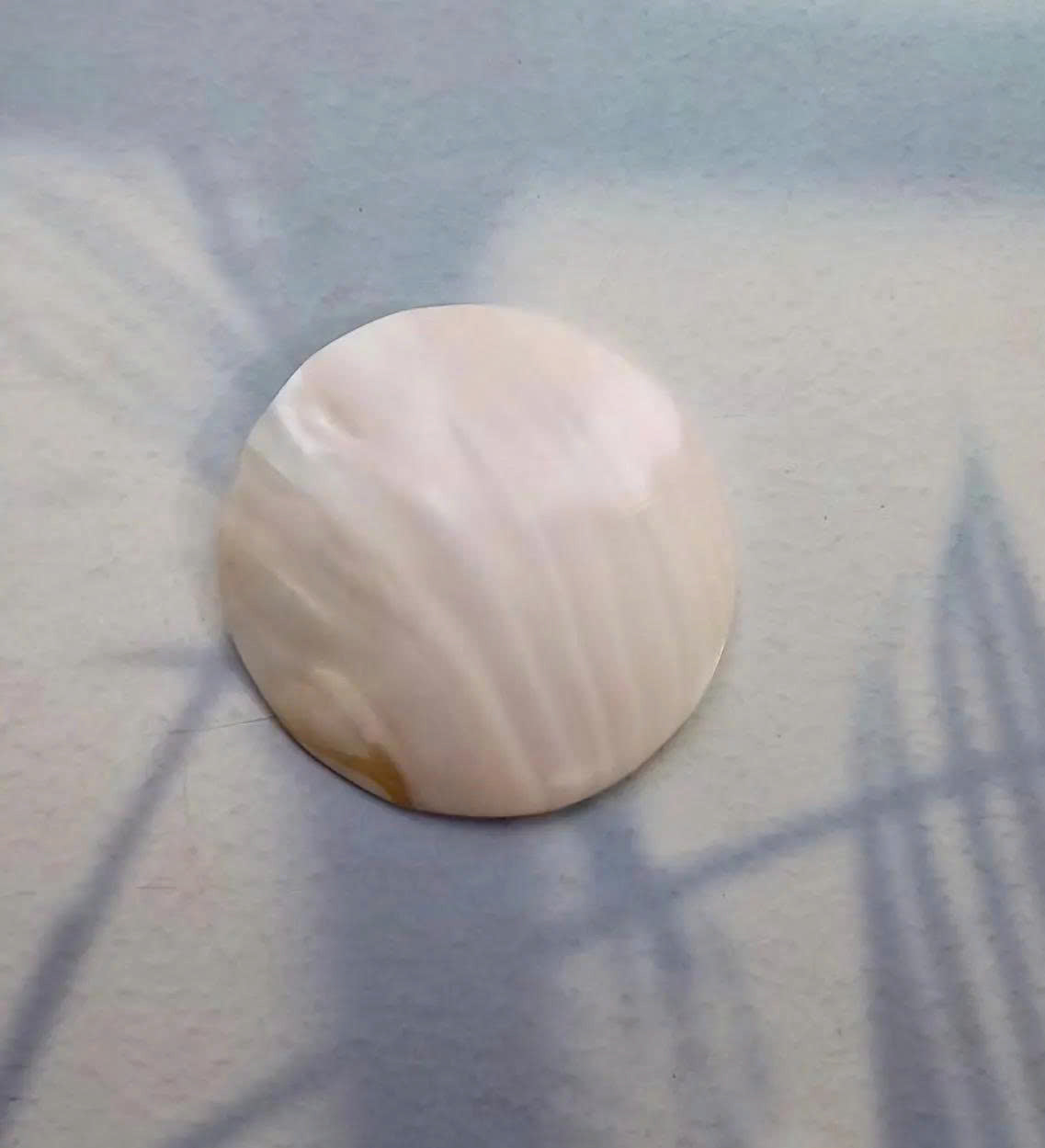 Mother of Pearl Seashell Dish for Caviar Serving