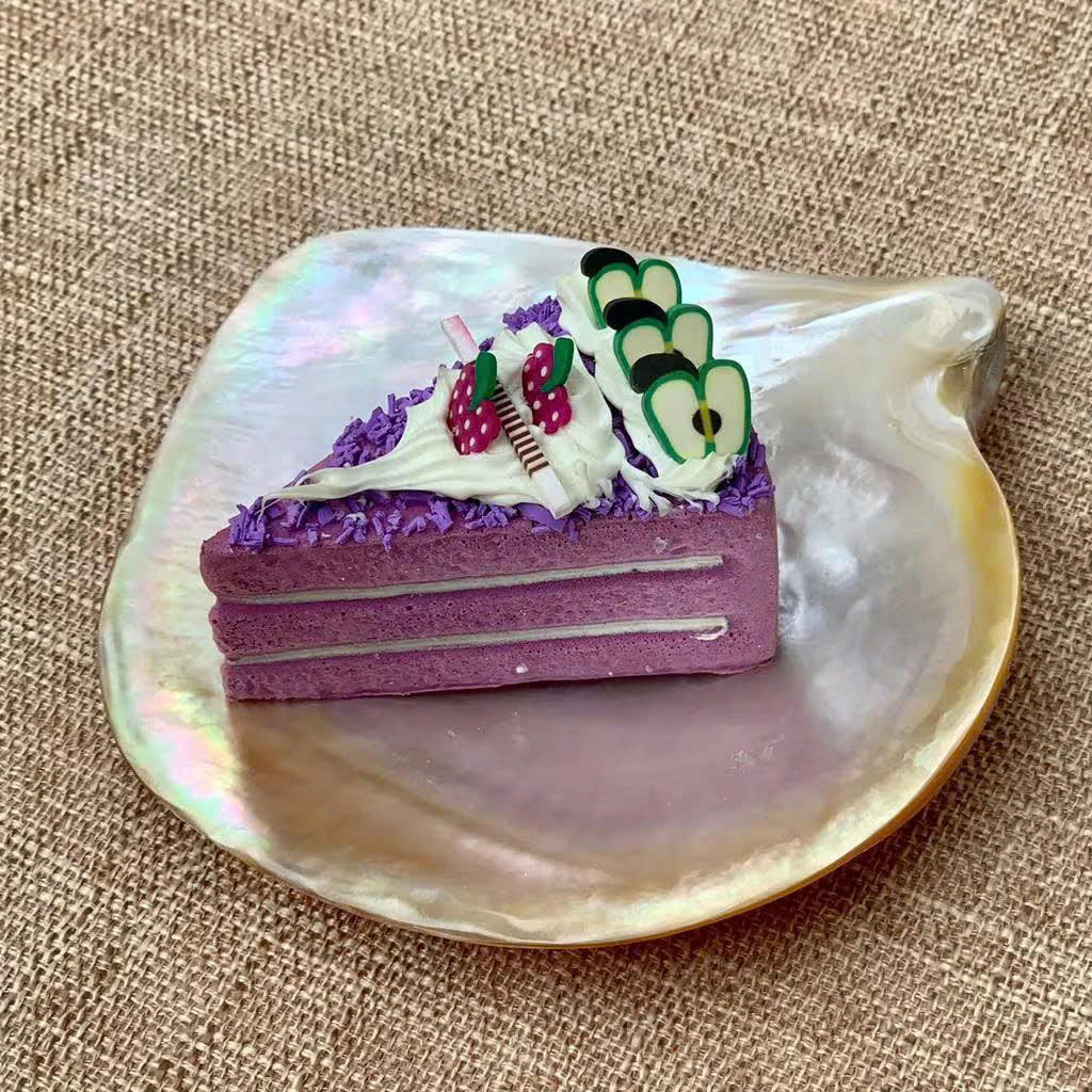 Mother of Pearl Seashell Dish for Caviar Serving