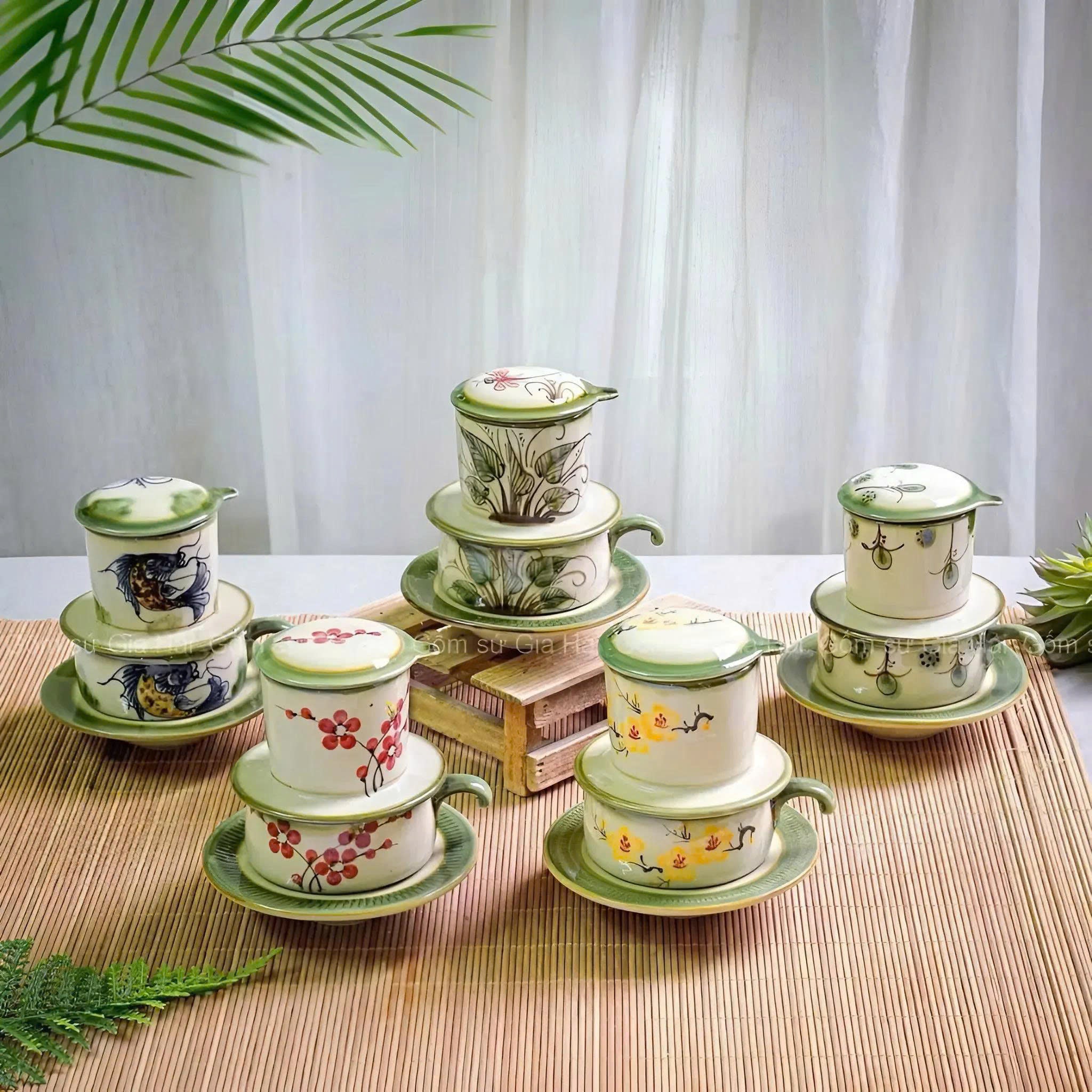 Ceramic Coffee Phin Filter SS6