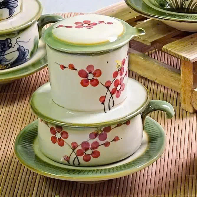 Ceramic Coffee Phin Filter SS6