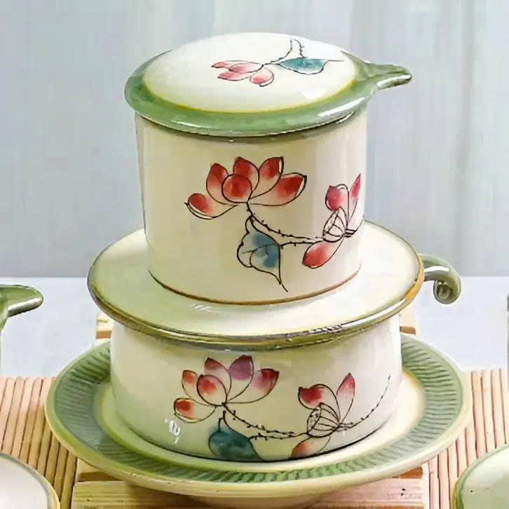 Ceramic Coffee Phin Filter SS6