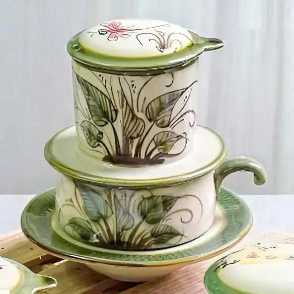 Ceramic Coffee Phin Filter SS6