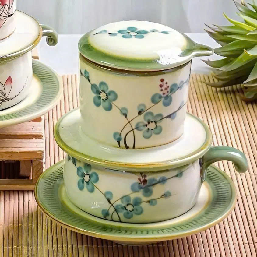 Ceramic Coffee Phin Filter SS6