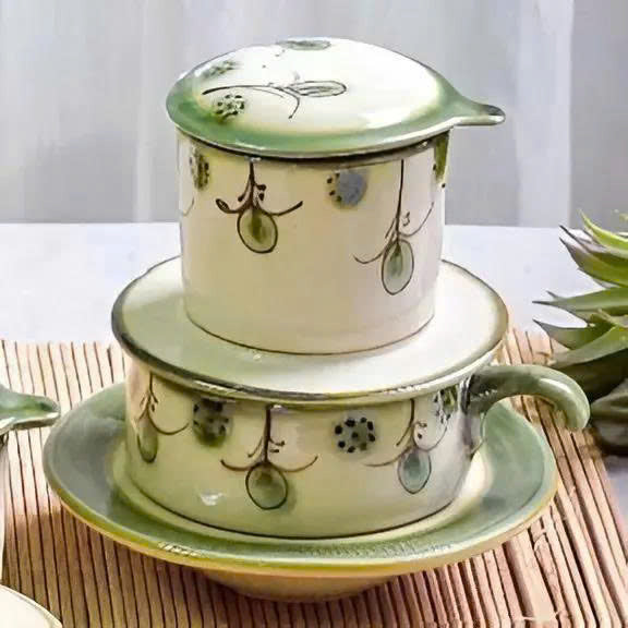 Ceramic Coffee Phin Filter SS6