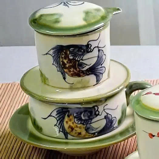 Ceramic Coffee Phin Filter SS6