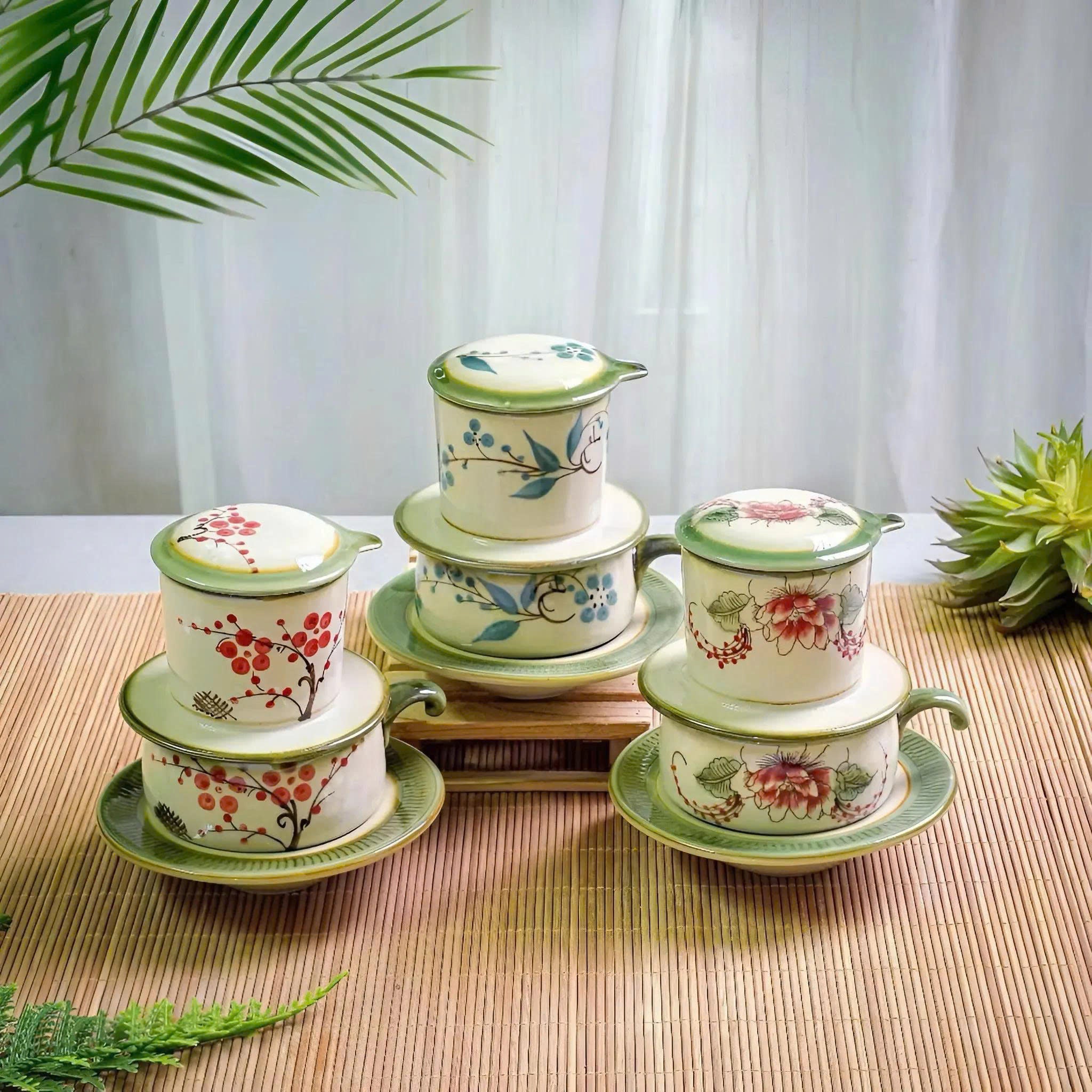 Ceramic Coffee Phin Filter SS6