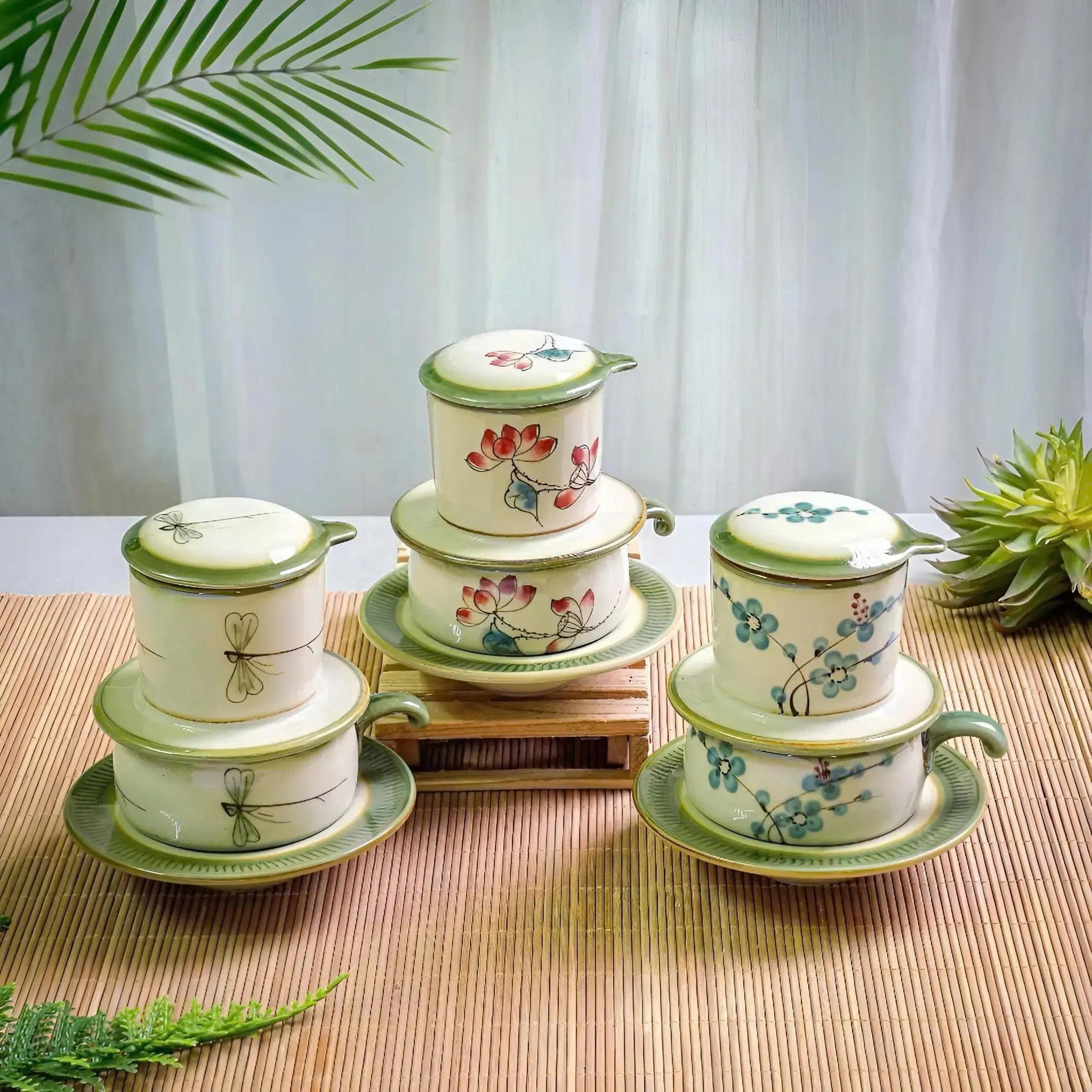 Ceramic Coffee Phin Filter SS6