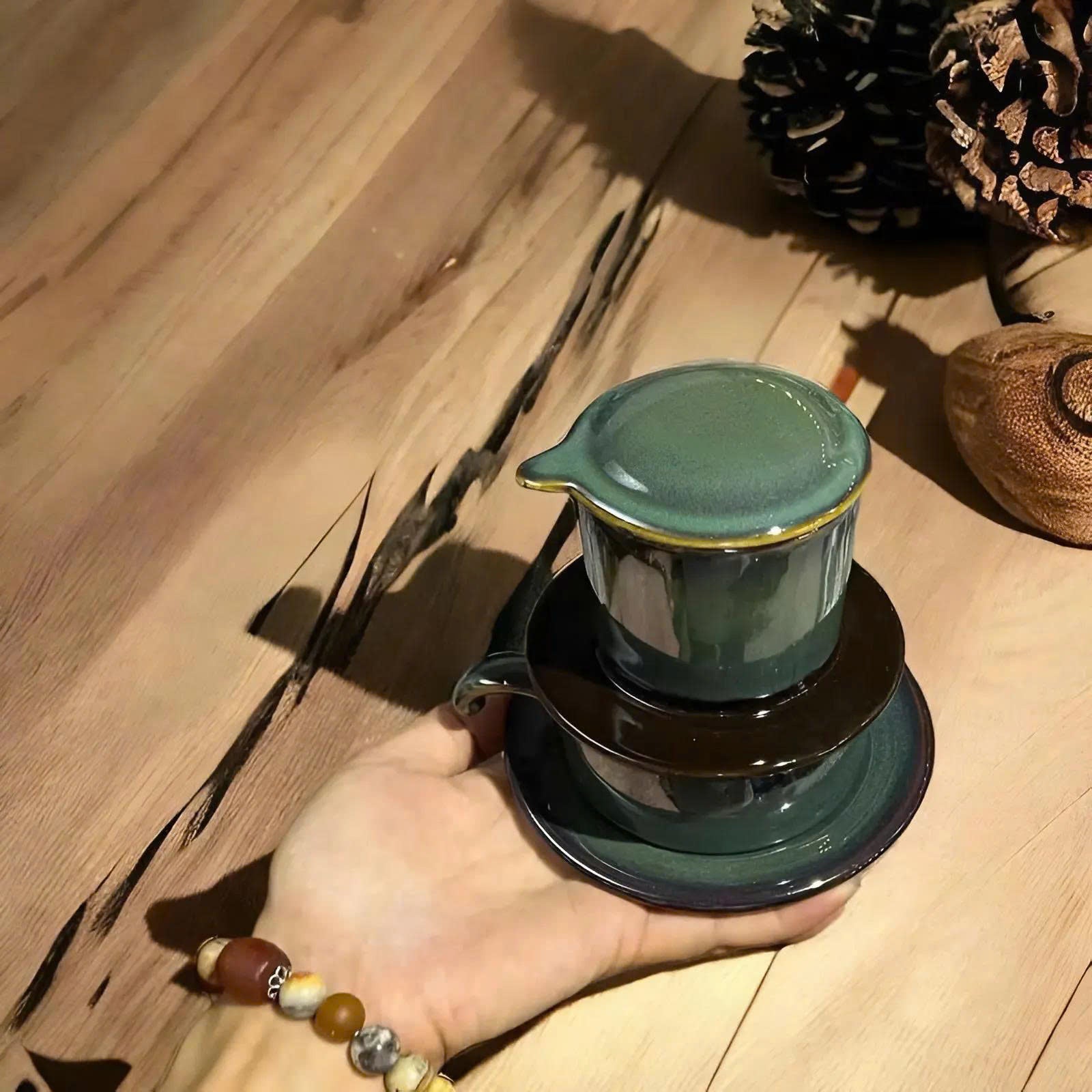 Ceramic Coffee Phin Filter SS7