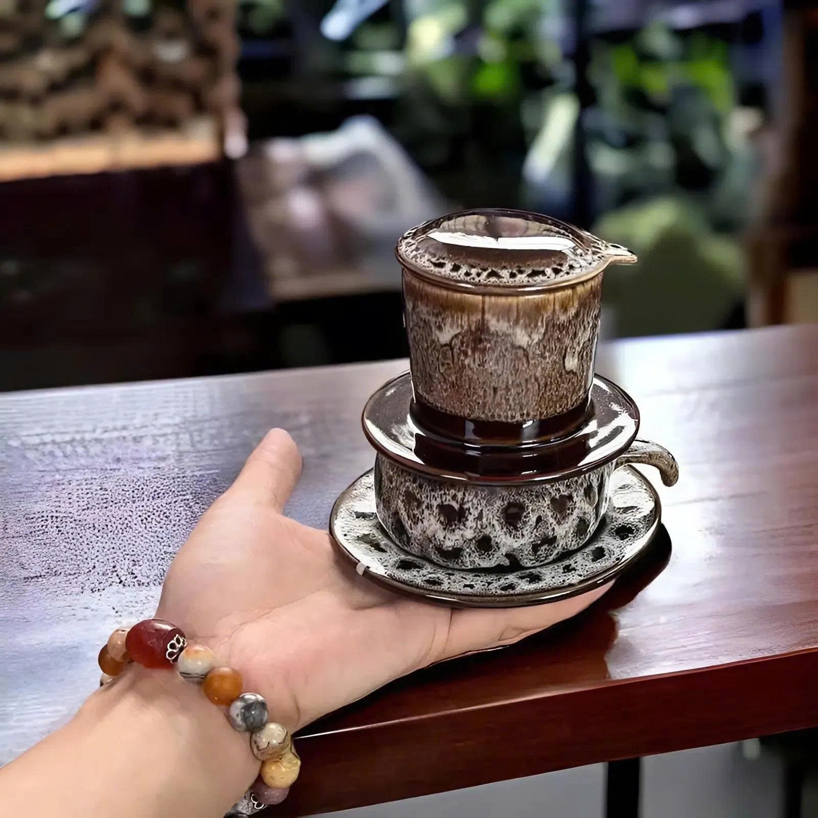 Ceramic Coffee Phin Filter SS7