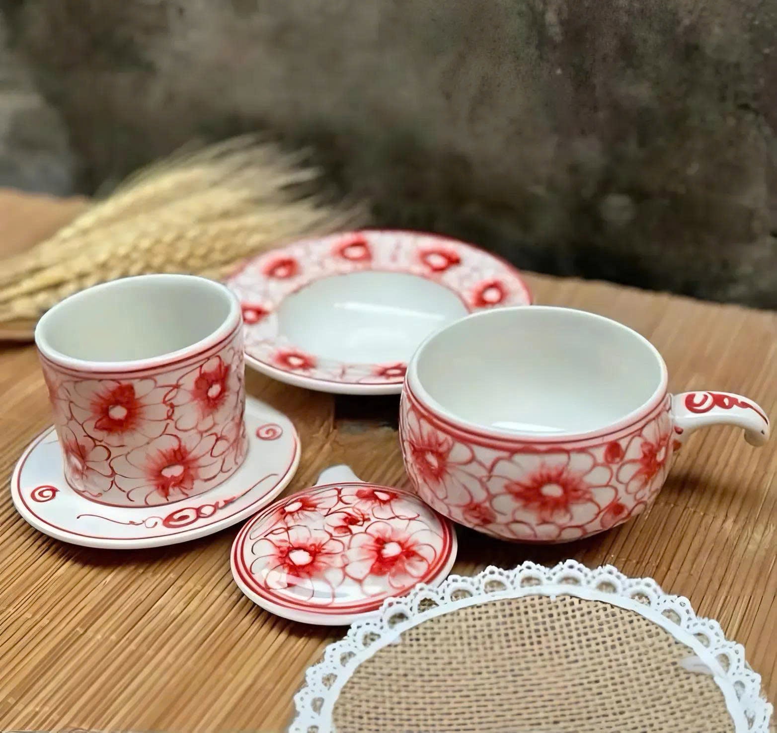 Ceramic Coffee Phin Filter SS8