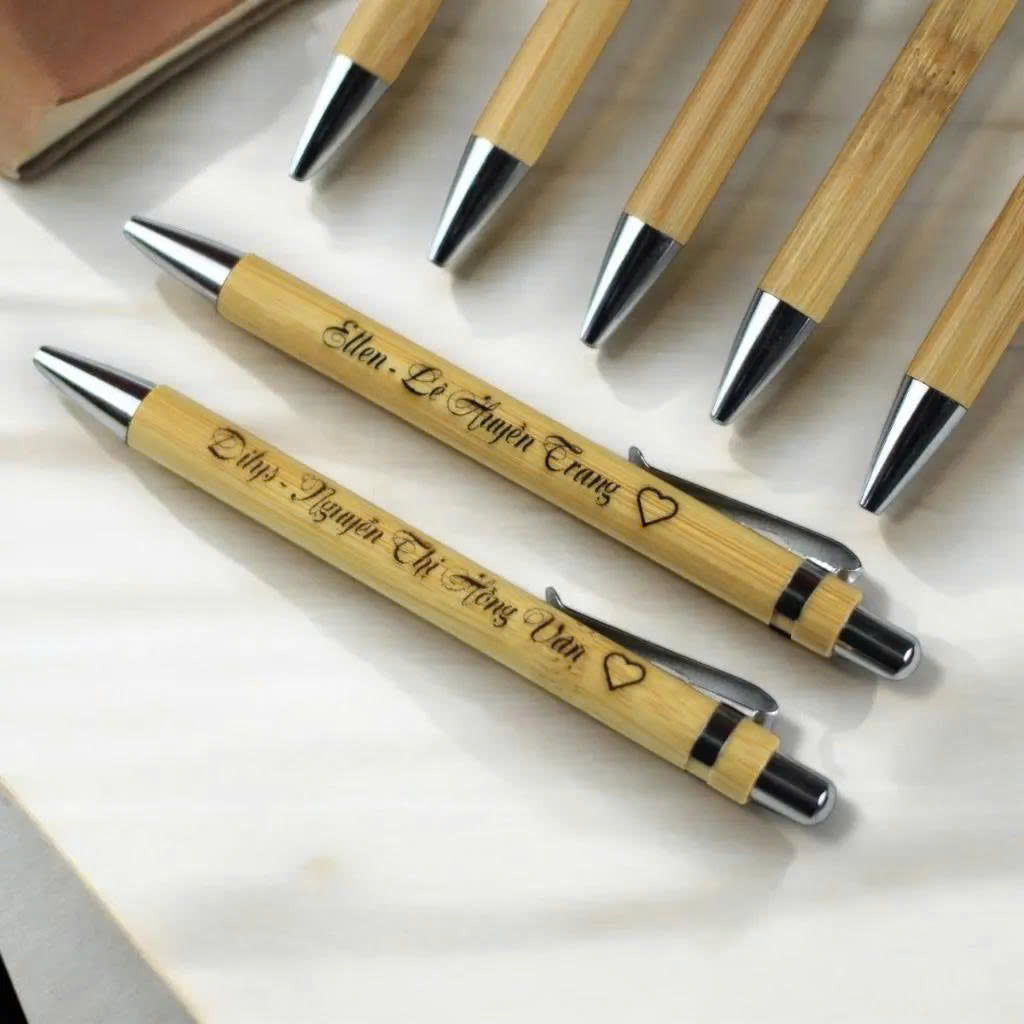 Personalized Bamboo Pen
