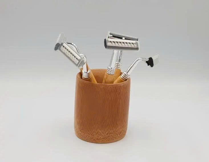 Personalized Bamboo Razor