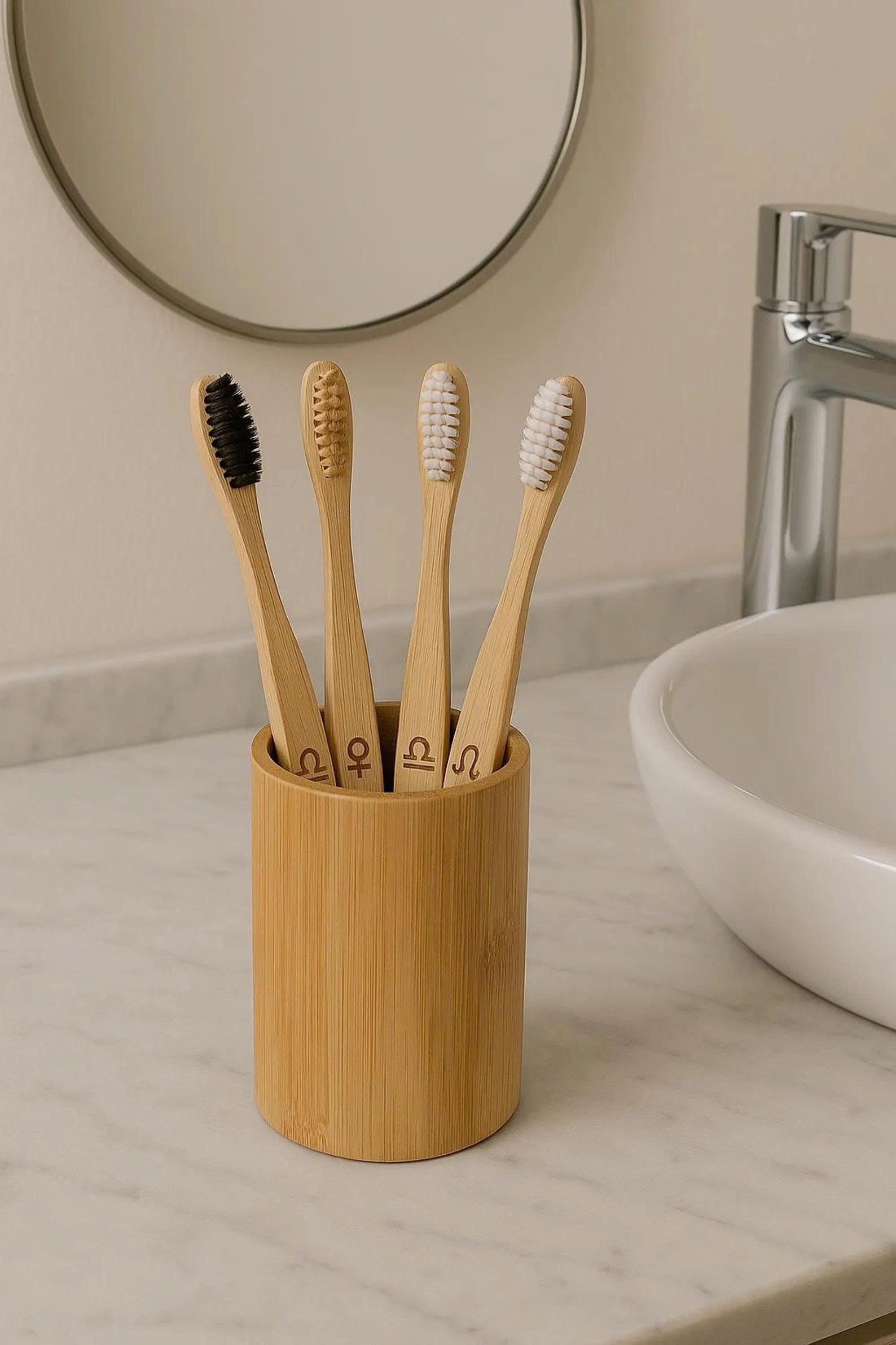 Personalized Bamboo Toothbrushes