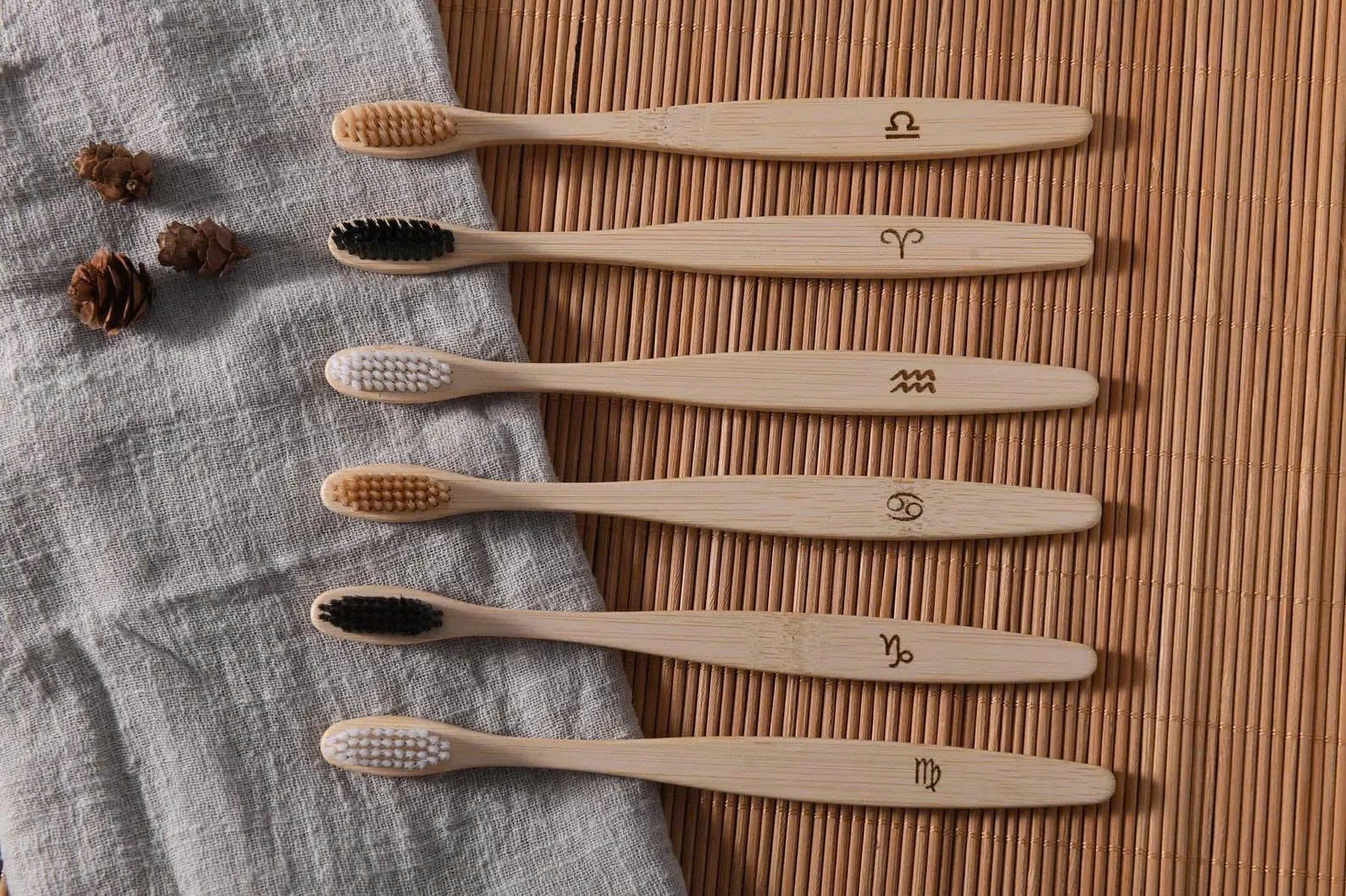 Personalized Bamboo Toothbrushes
