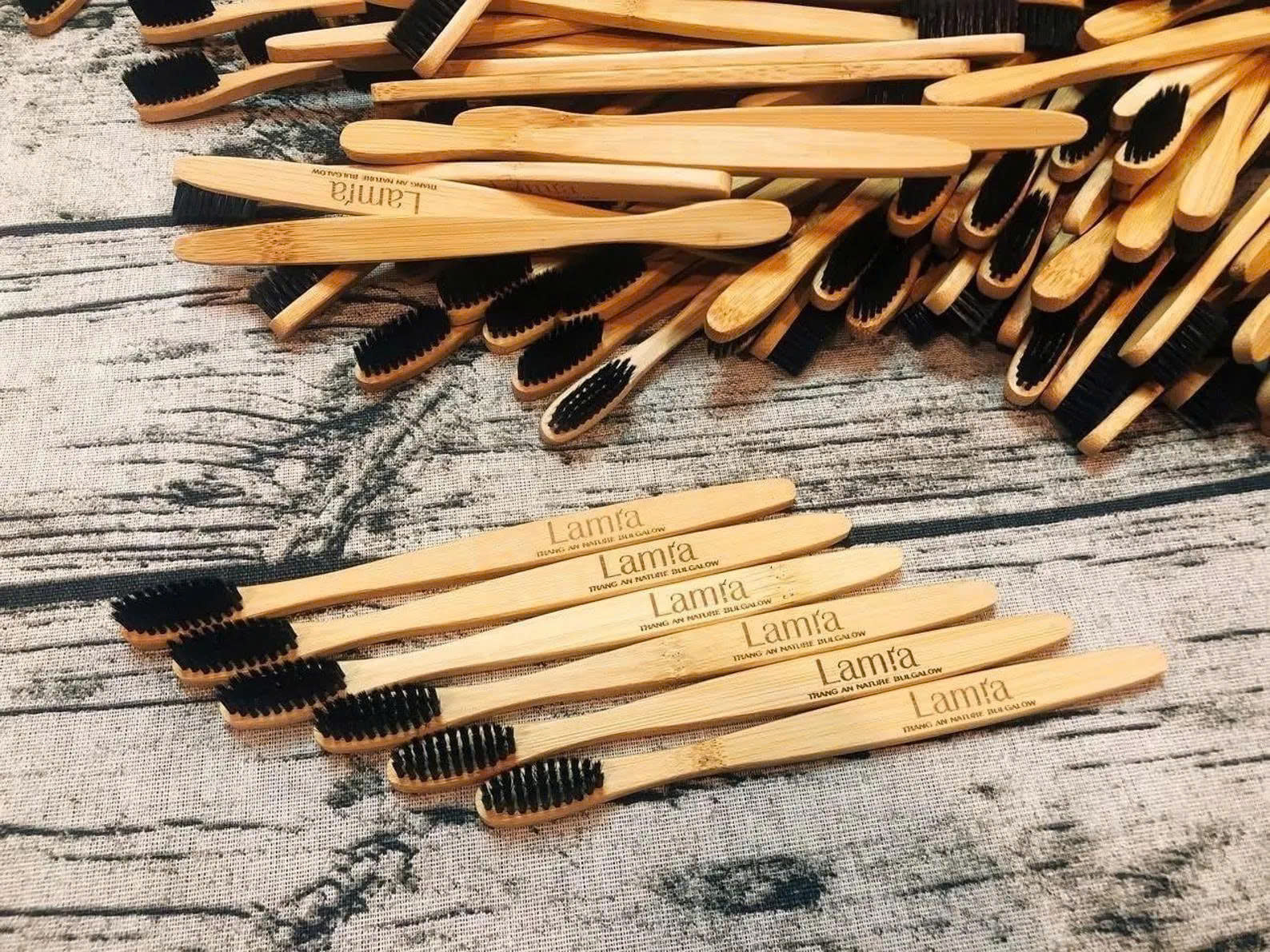 Personalized Bamboo Toothbrushes