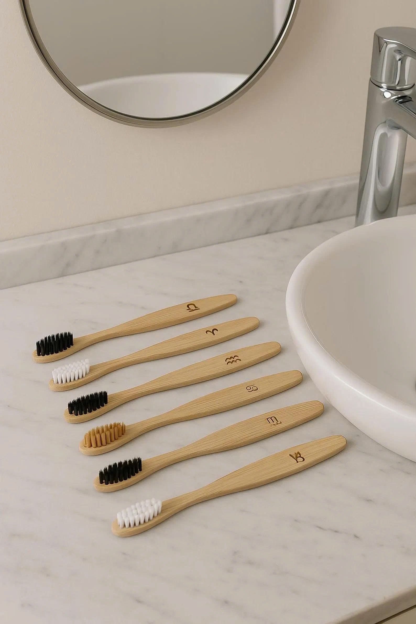 Personalized Bamboo Toothbrushes