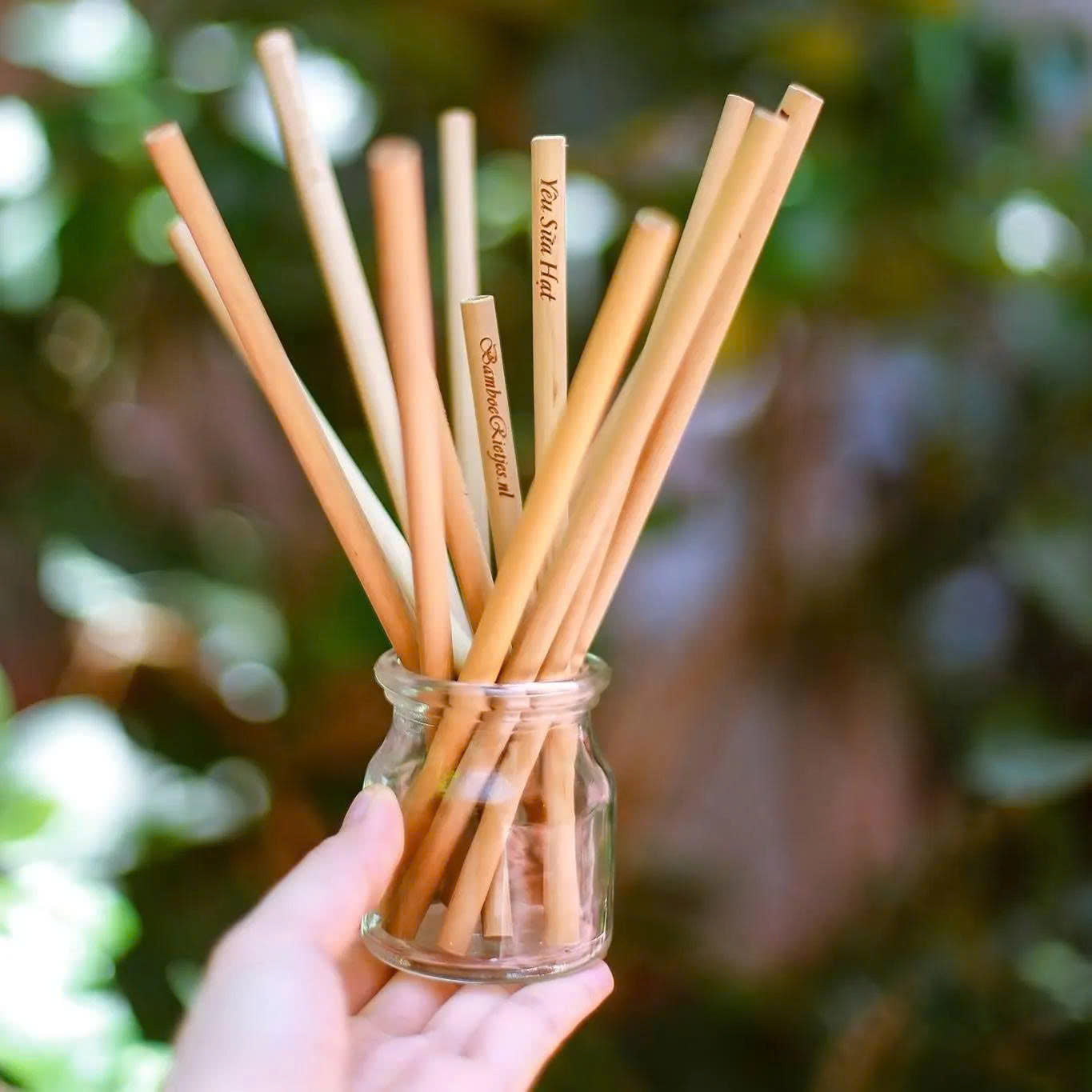Personalized Bamboo Straw