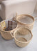 Set of 2 Floppy Seagrass Baskets - TONKIN HANDICRAFT