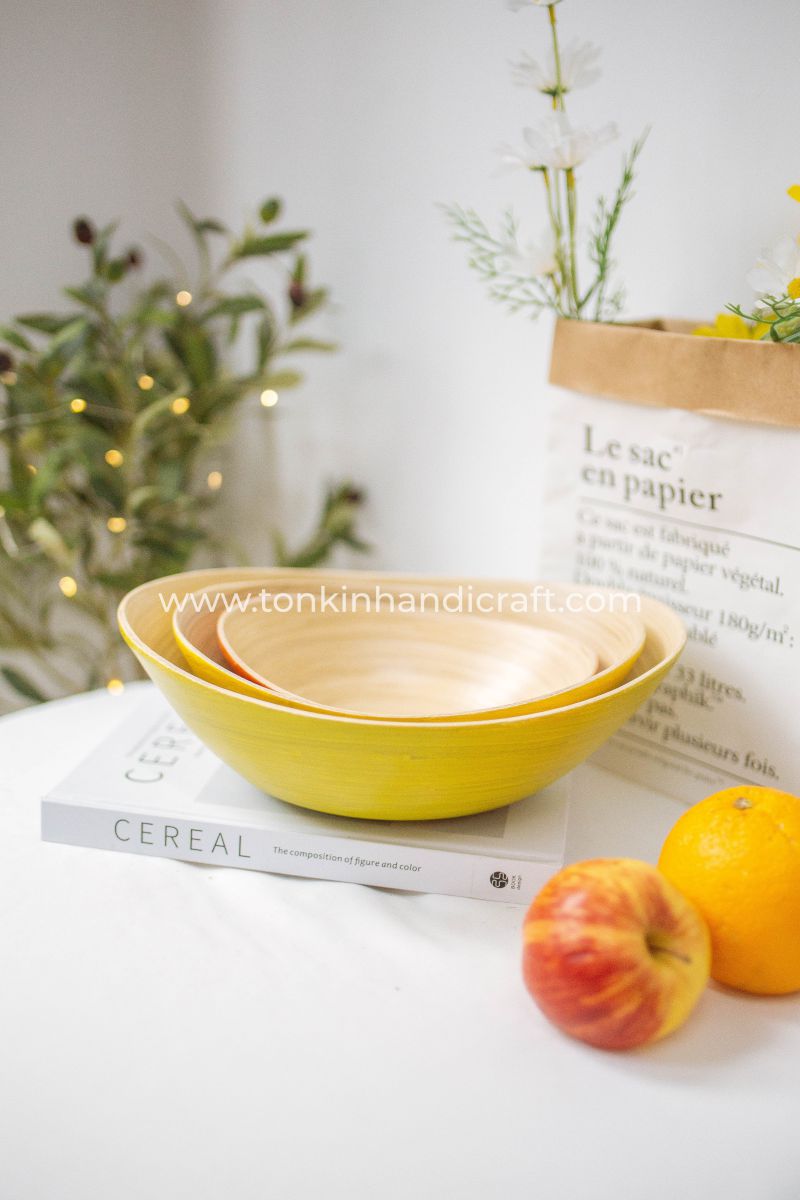 Frui Bamboo Bowl - TONKIN HANDICRAFT