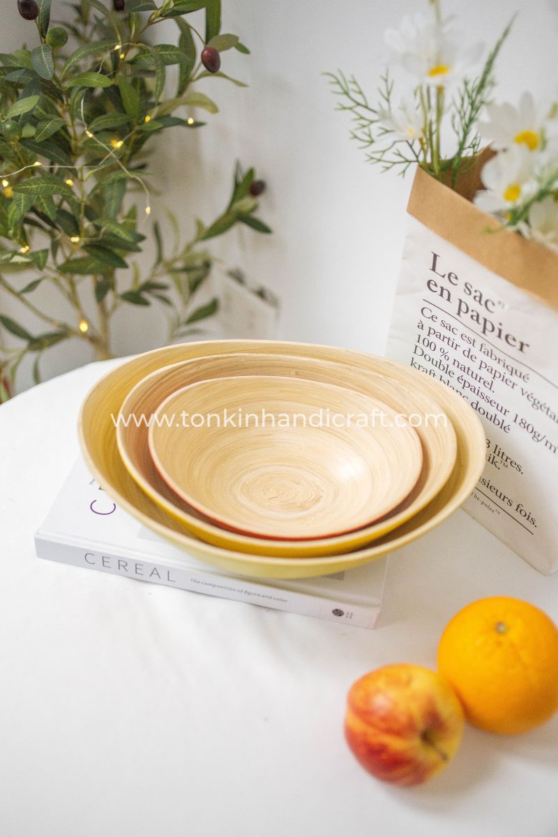 Frui Bamboo Bowl - TONKIN HANDICRAFT