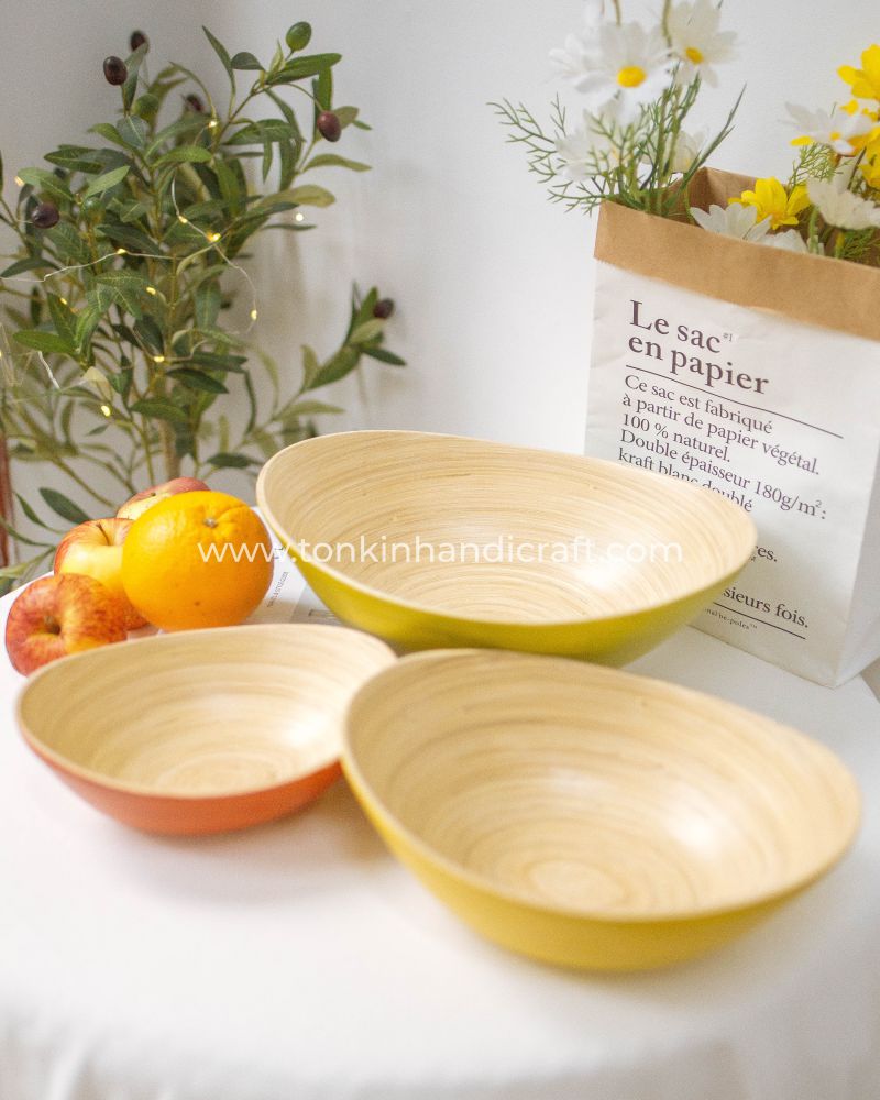 Frui Bamboo Bowl - TONKIN HANDICRAFT