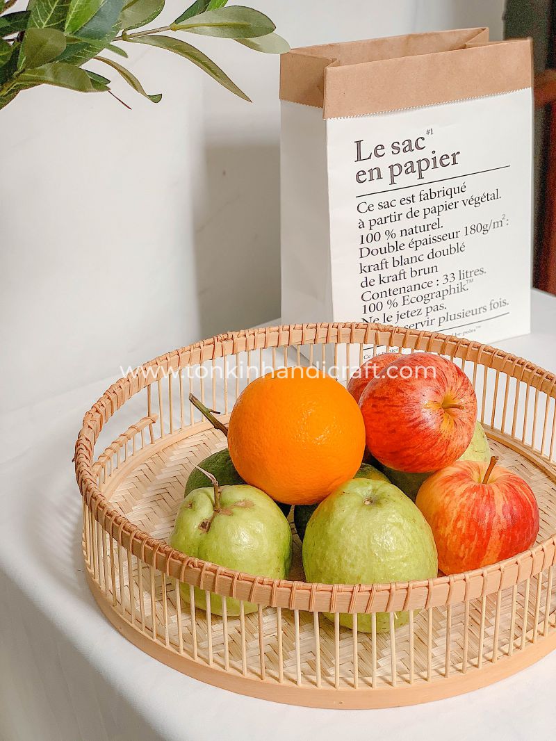 Bamboo Serving Tray - TONKIN HANDICRAFT