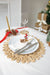 Set of 2 Round Wicker Placemat - TONKIN HANDICRAFT