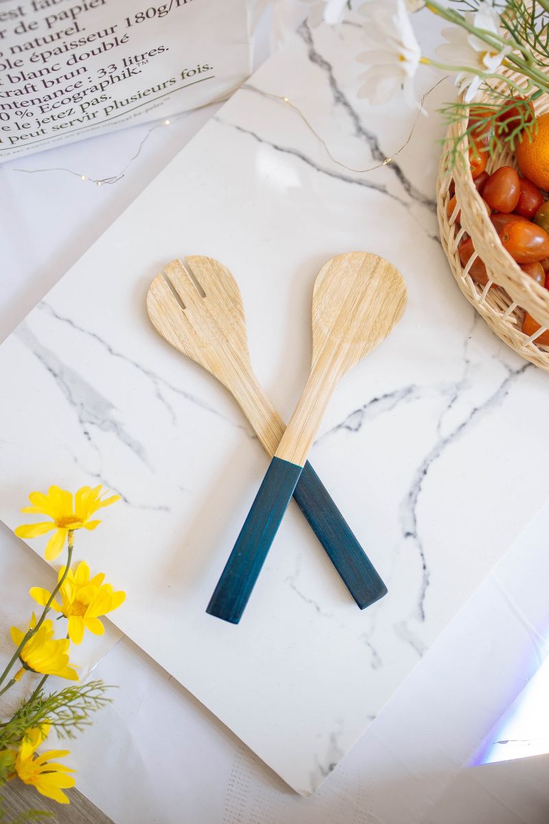 Salad Bamboo Utensils