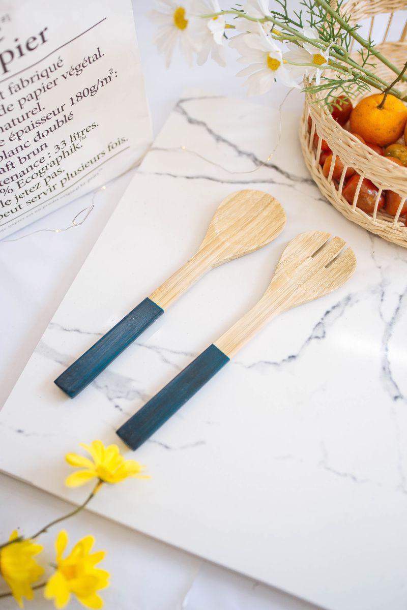 Salad Bamboo Utensils