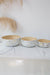 Set of 3 Dot Bamboo Bowl - TONKIN HANDICRAFT